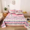 1pcs Dormitory Hotel Single Bed Sheets Elegant Geometry Printed Double Bed Sheets Cartoon Home Bedroom Decoration Supplies
