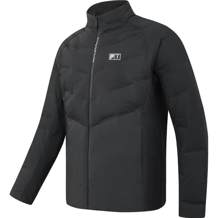 

New FILA Down Jacket Men s Pitch Black A11M345910F-BK L
