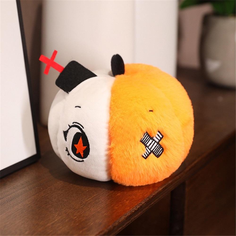 New Halloween Elf Round Bat Pumpkin Small Spider Suction Cup Hanging Ornament Plush Toy Doll