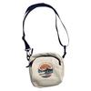 Women Canvas Printing Fish Casual Ladies Shoulder Bag Mini Crossbody Bag CLE