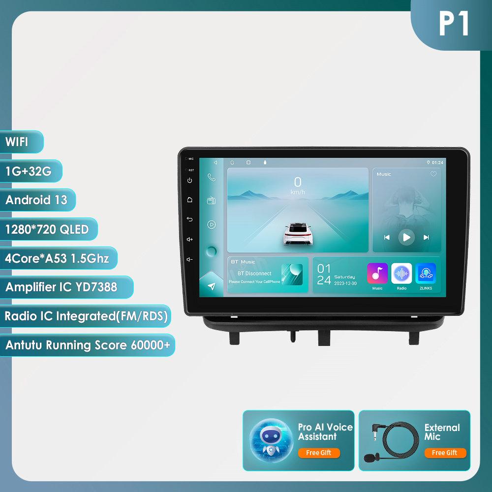 

Hizpo 2 Din Android 13 автомобильный радиоприемник мультимедиа видеоплеер для Opel Corsa D 2007-2012 хэтчбек фургон навигация интеллектуальный экран GPS 4G Carplay Auto P1 4Core 1G 32G AI