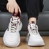 Herren High Top Schuhe 2025 Dicke Sohle Höhensteigernder Trend Stickerei Vielseitig Sport Freizeit Laufen Vater