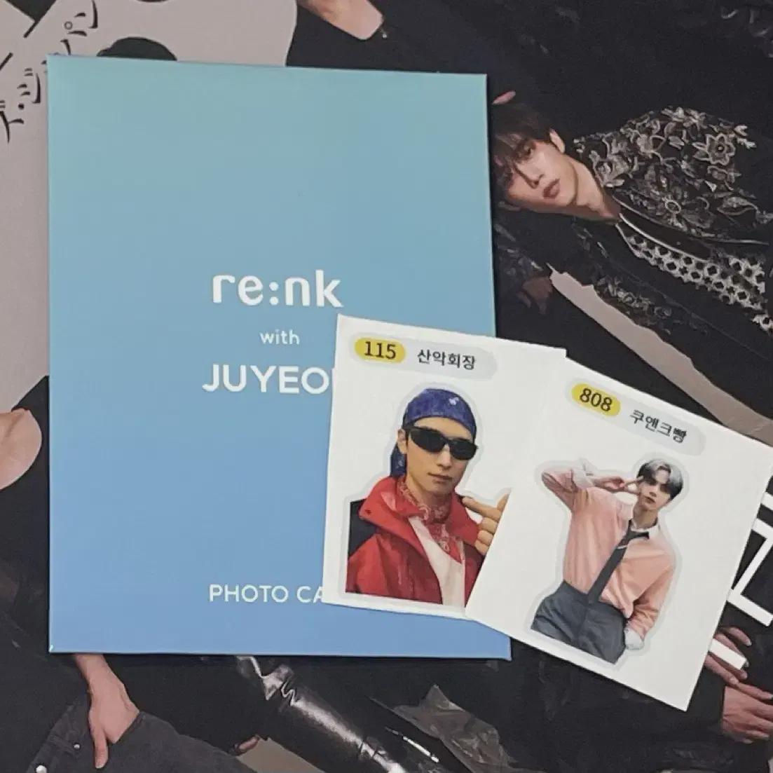 

Photocard Juyeon Re:nk The Boys Is On Sell Sealed