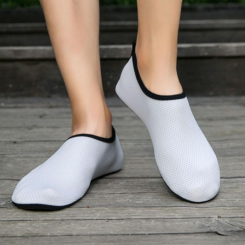 Fashion Diving Shoes Women Aqua Shoes Men Beach Swimming Water Sport Socks Barefoot Sneaker Fitness Dance Swim Surfing Snorkeling Shoe