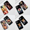 One Pieces Luffy Roronoa Zoro Phone Cover for Samsung Galaxy S25 S24 S23 Fe Ultra Plus S7 Edge A05 A06 A16 A55 A15 A35 Case