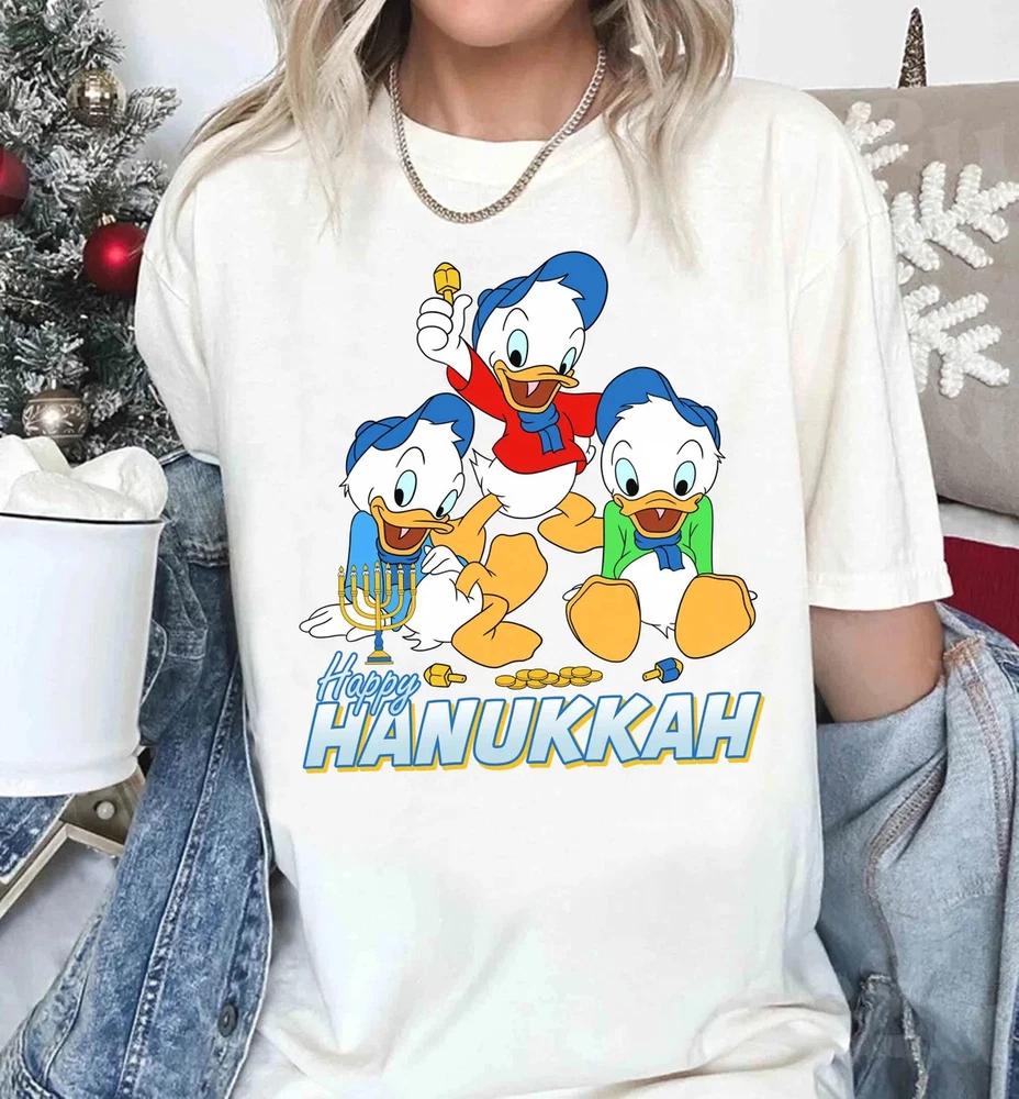 Ducktales Happy HanukkahCute T Shirt Unisex 3 S