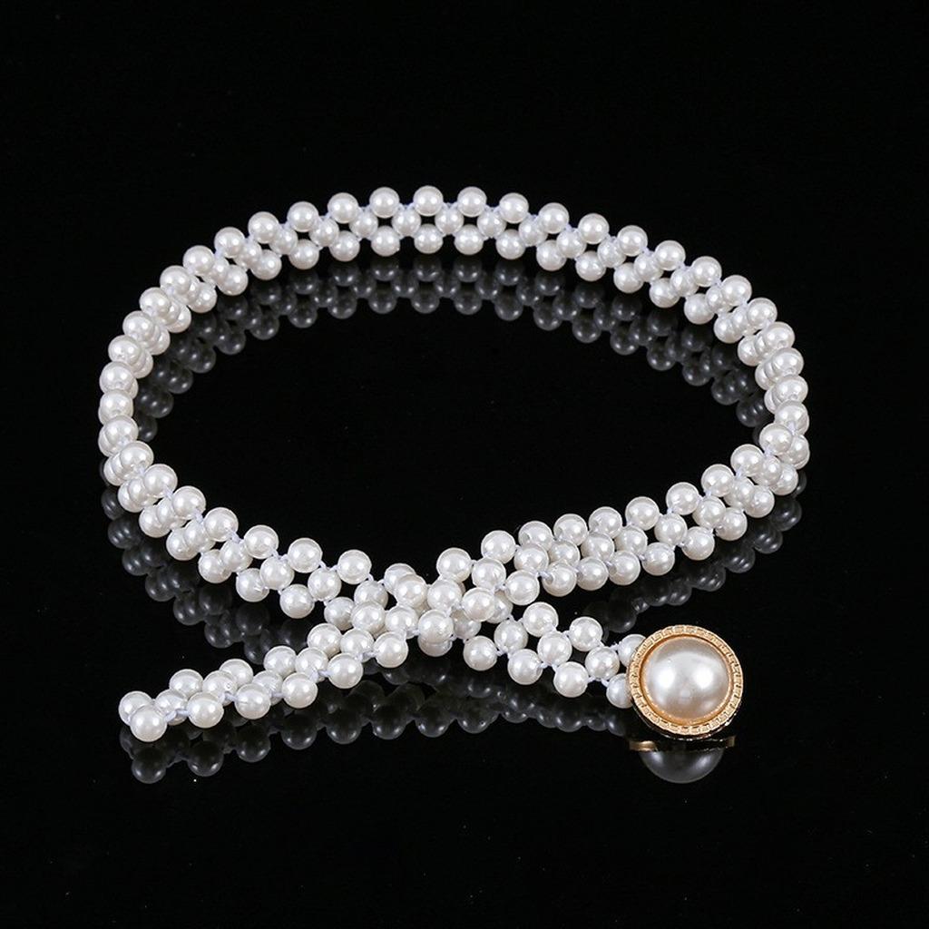 

Elastic Waist Belt High-End Metal Waist Belt Multilayer Waist Chain Multilayer For Dresses Summer 80cm
