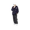 New MLB Old Flower Sweaters Unisex Navy Blue 3AKCM0224-50NYS