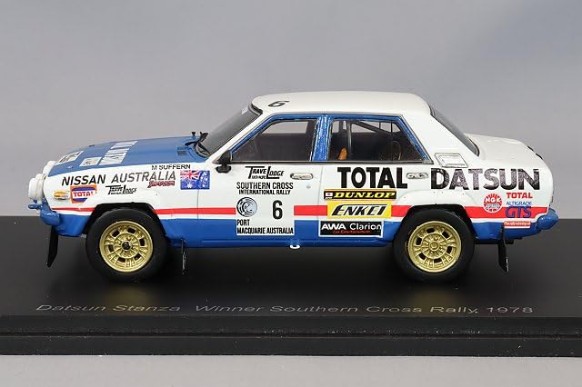 Spark Datsun Stanza 1978 Southern Cross Rally Winner 1/43 #6 G.Fury/M.Suffern