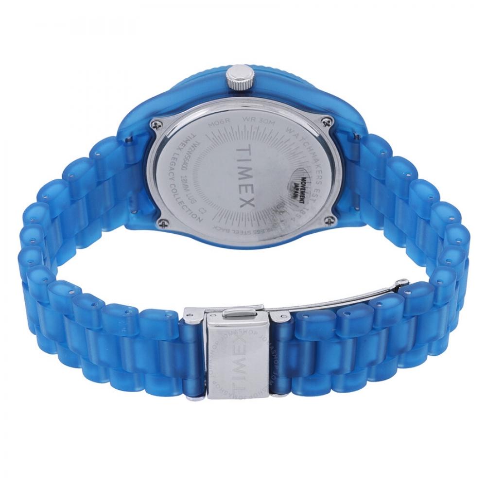 Timex Legacy Ocean Solar Powered Blue Dial Ladies Watch Tw2w56400 Tw2w56400jr