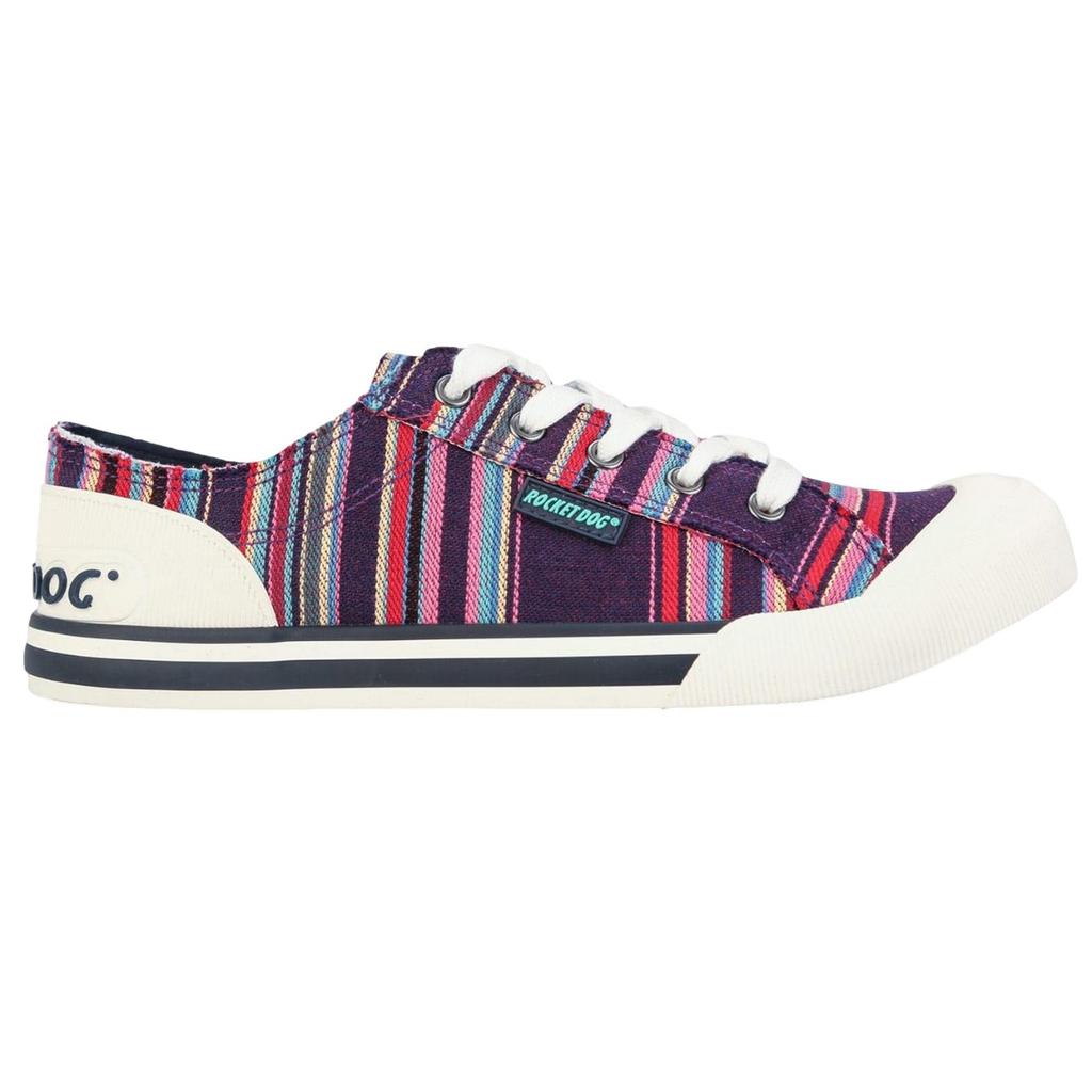 ROCKET DOG Damen Jazzin Aloe Stripe Turnschuhe