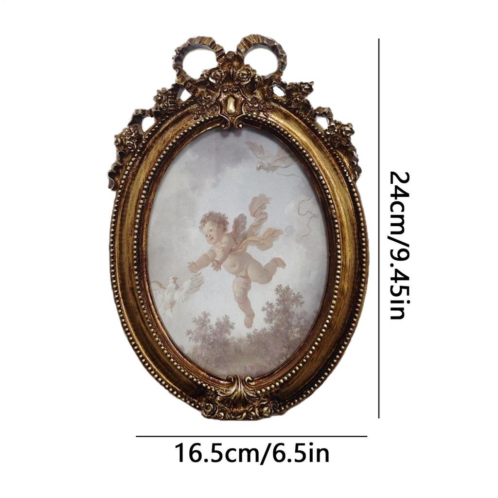 Small Picture Frames Vintage Tabletop Display Home Decor Photo Frames For Wall Decor For Bedroom Living Room Bathroom Entryway