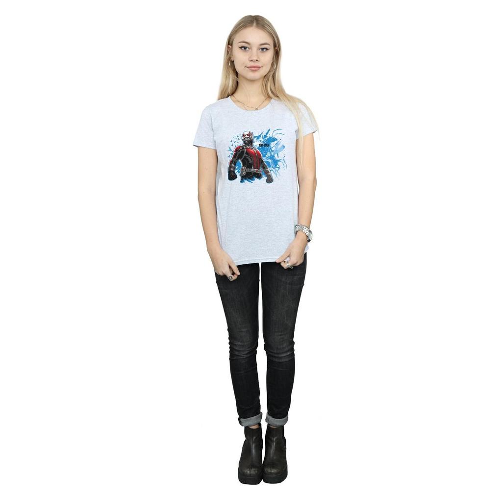 Marvel Womens/Ladies Ant-Man Standing Cotton T-Shirt