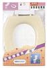SANEI PW902 Front Split Toilet Seat Replacement, Seat Only, Ivory, PW902-2-I