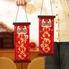Traditional New Year Wall Pendant Red Spring Festival Couplet  Spring Festival Supplies