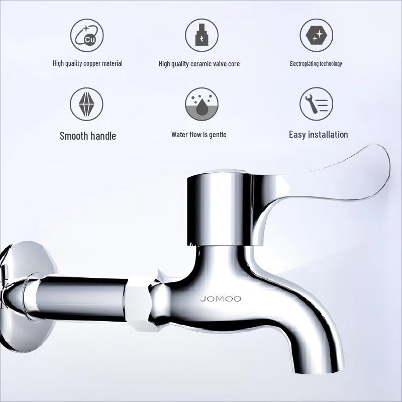 Jomoo Quick-Open Mop Sink Faucet