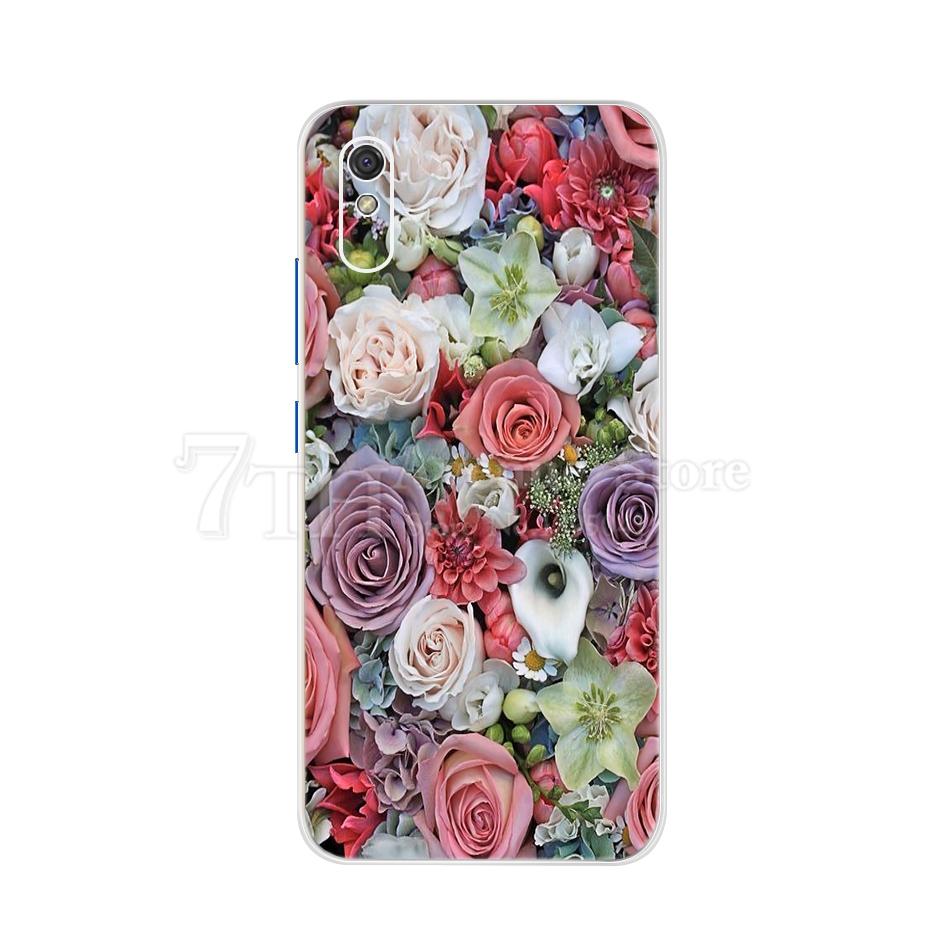 For Xiaomi Redmi 9A 9C 9 Case Cute Cat Printed Soft Silicone TPU Back Cover For Redmi 9A Phone Case Redmi 9C Redmi9 Bumpers