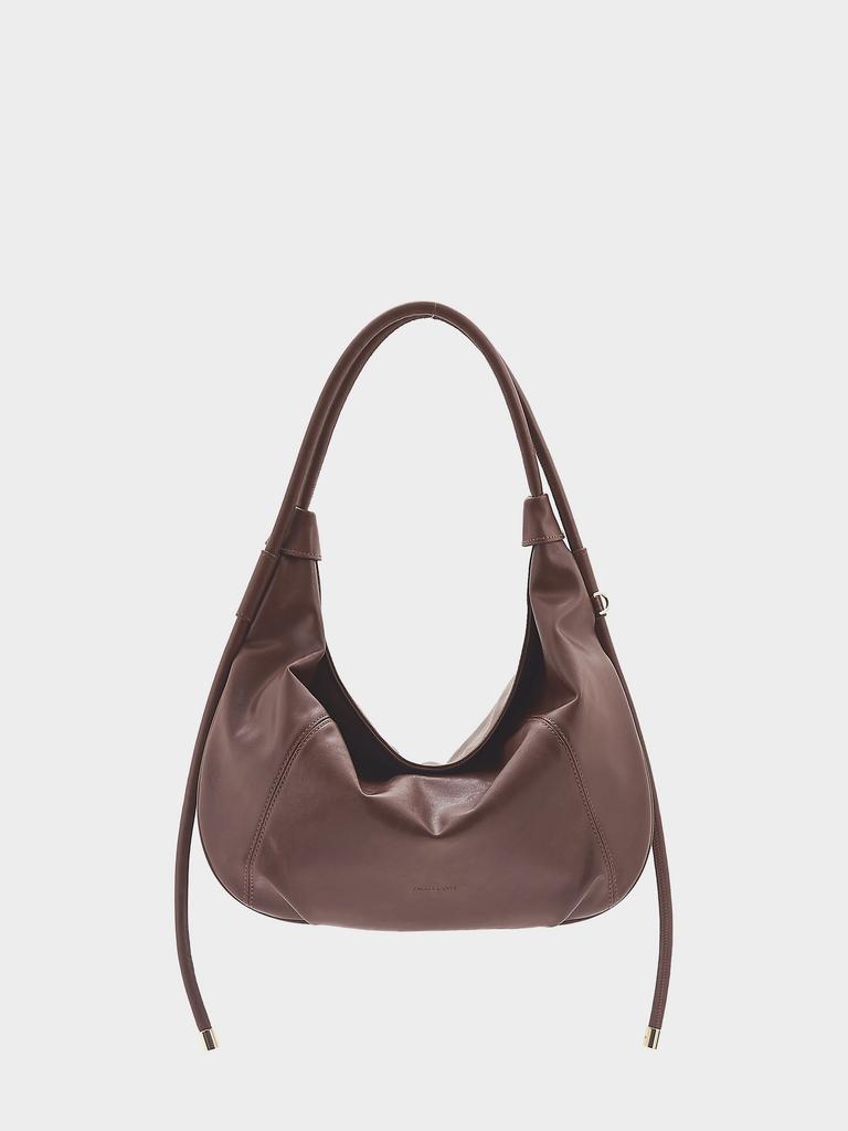 Talli Noir Flap Bag 26_Brown