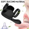 Wtoyu Silikon Vibrierender Penisring Prostata Stimulator Massagegerät Männlicher Penisring 10 Vibrationsmodi