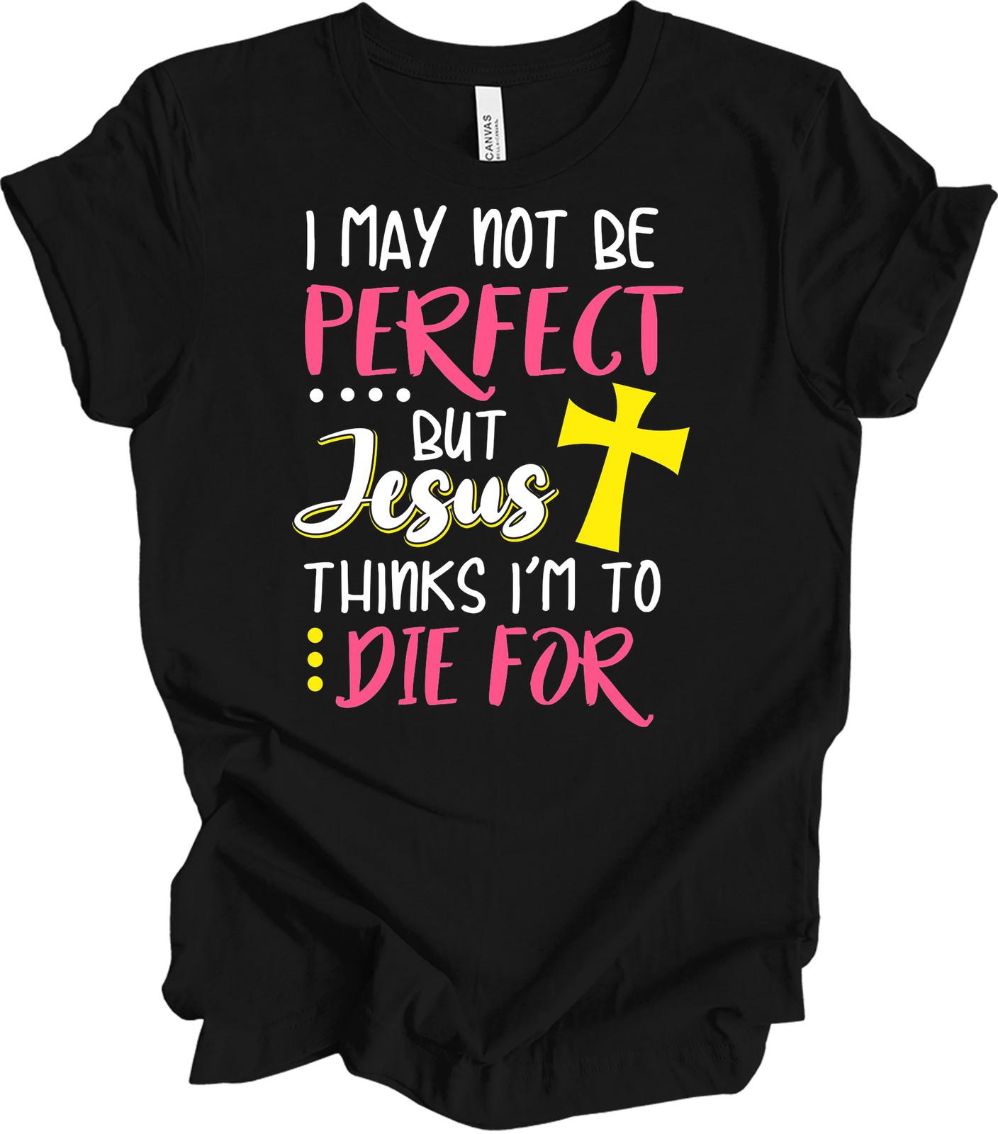 Jesus Thinks To Die For Christian Religious Gift Pastor Deacon Church T-Shirt M