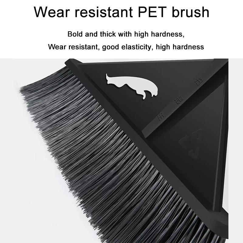 50Cm Outdoor Broom Household Cleaning Tool Sanitation Warehouse Factory Garden Courtyard Hard Bristled Labor-Saving Broom