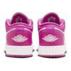 Air Jordan 1 Low GS Fire Pink Kinder-Sneaker Weiß Iris-Whisper FV8486-600