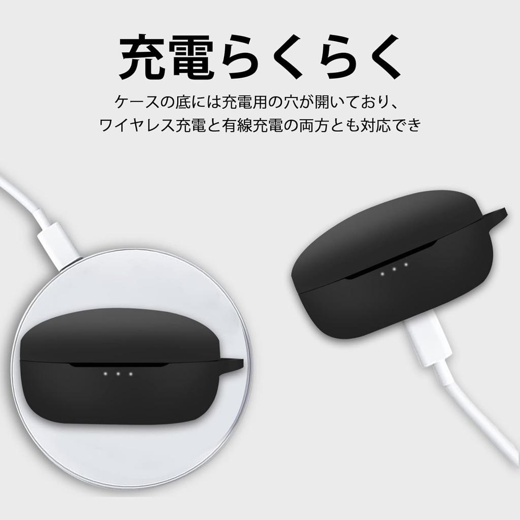 AIYYXX Anker Soundcore Life P2 Mini Liquid Silicone Protective Charging and Includes a Carabiner To Prevent Loss Case, Full-Body Cover,