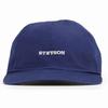 Used STETSON Royal Hat Men's Mini Logo Cap Made In Japan Cowhide Belt Logo Cap Women's 8-Way Cap Spring/Summer Coolmax Navy Blue [TB]