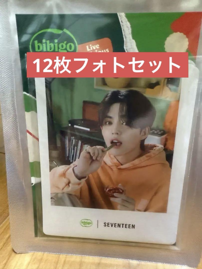 

[USED] SEVENTEEN bibigo photo card complete