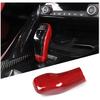 Real Carbon Fiber Gear Shifter Head Cover Fit for Toyot@ Supr@ GR A90 A91 MK5 2019-2024, Gear Shift Knob Cover Interior Gear Shifter Head Decoration
