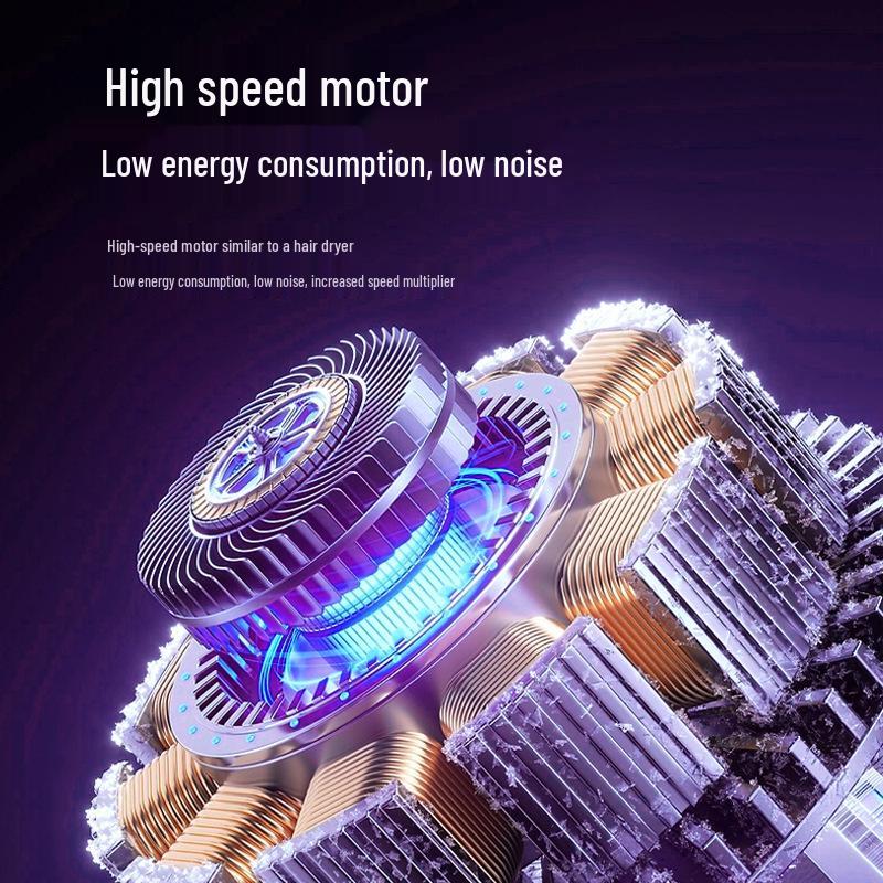 USB Rechargeable Silent Mini Desktop Fan for Dorm, Office, and Study