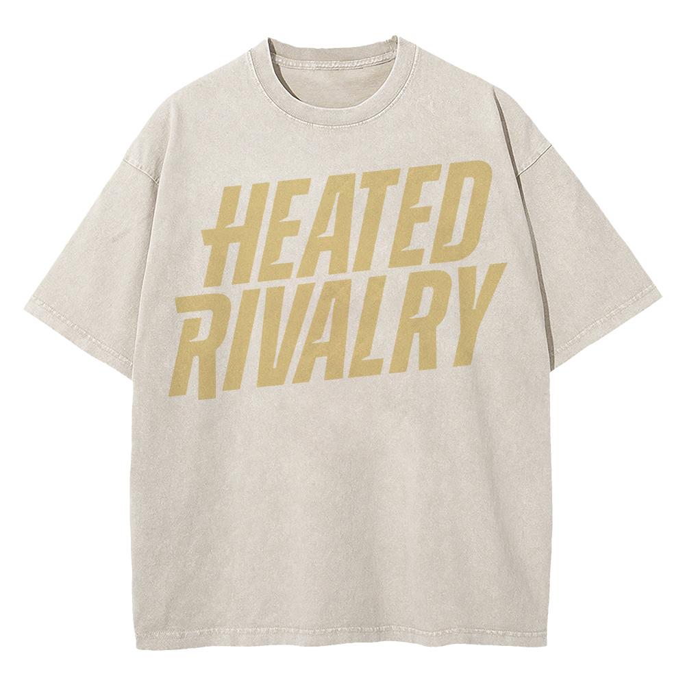 Vintage Washed Heated Rivalry Shane Hollander Montreal Metros Tshirt Men Ilya Rozanov Boston Raiders Cotton Tee Shirt