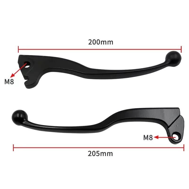 Deepa Yamaha YBR125 2002-13 YB125sp FAZER125 YS125 Clutch Lever Brake Lever Set