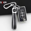 New Pink Tpu Car Key Case Cover Keychain Fob Shell For Citroen C2 C3 C4 C5 C6 Xsara Berlingo For Peugeot 207 307 308 407 607 807