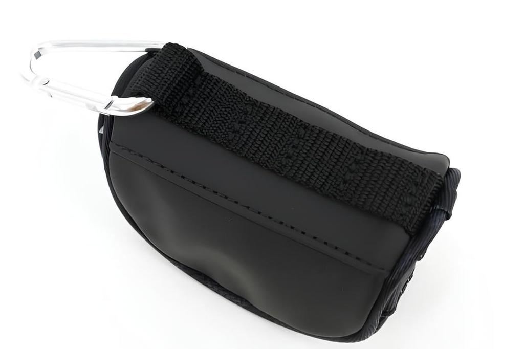 New Balance Golf Ball Holder [Leopard Print Double Check] (Holds 2 Balls) / 012-5184511 010_Black FR