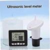 Digital Level Gauge Water Tank Oil Tank Sonic Liquid Level Sensor Wireless Level Gauge With Temperature Gauge For Cistern, Rainwater Tanks(1set