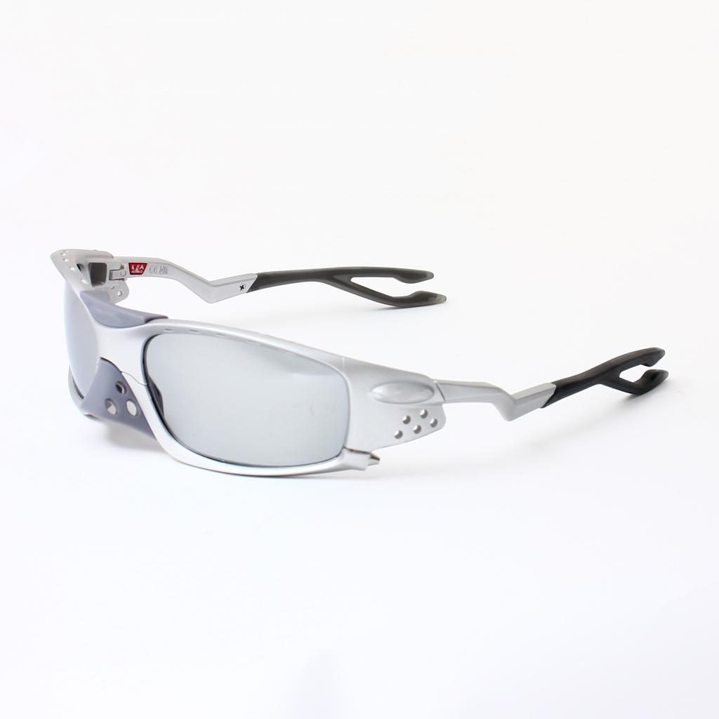 Outdoor-Sport Radfahren Polarisierte Sonnenbrille, Unisex, Retro-Stil, mit abnehmbaren Nasenpads, geeignet für Reisen und Fahren, kleiner Rahmen9529
