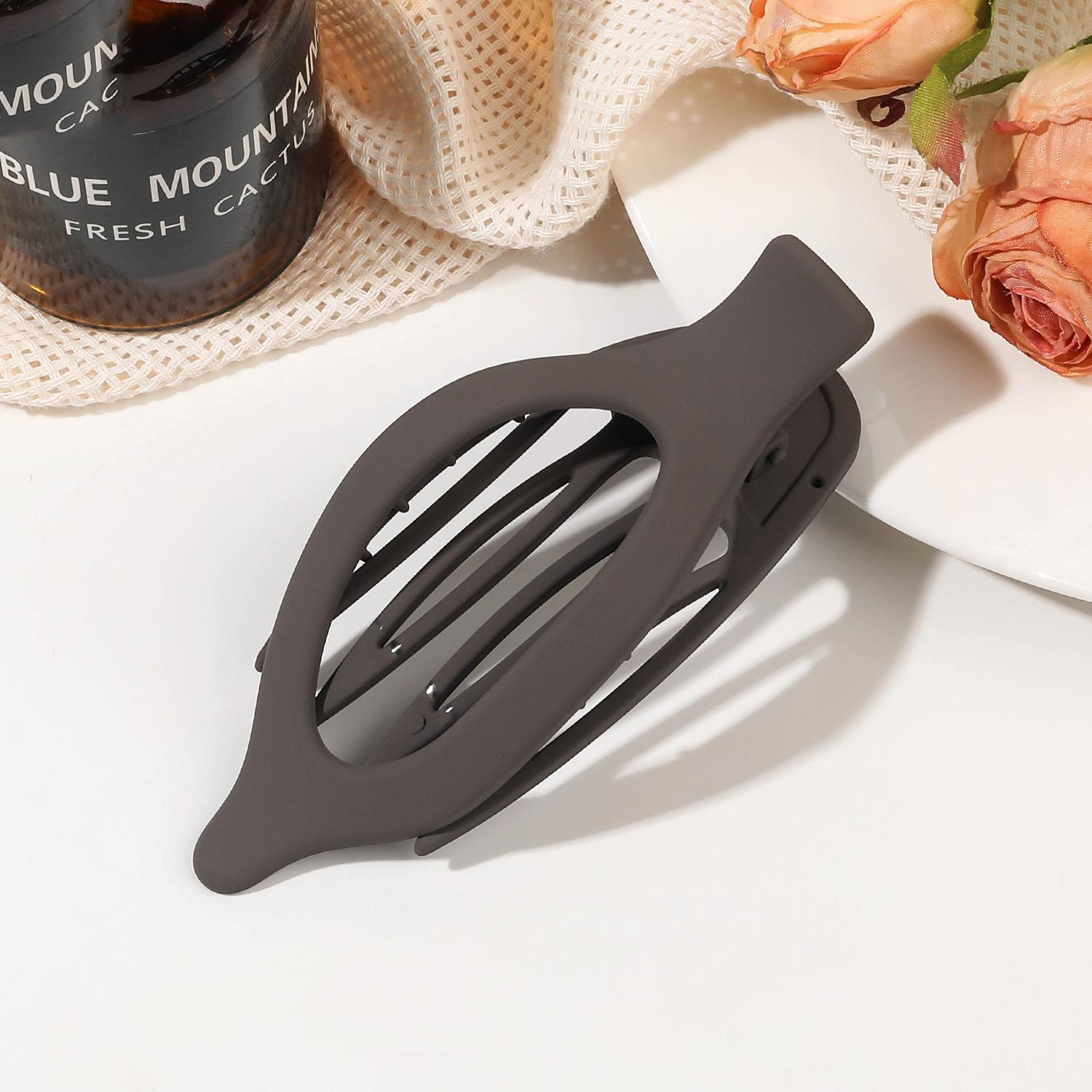 

Матовый зажим-краб для волос, заколка-уточка для женщин, модный краб, акриловая заколка для волос, резинка для хвостика, аксессуары для волос для девочек, головной убор