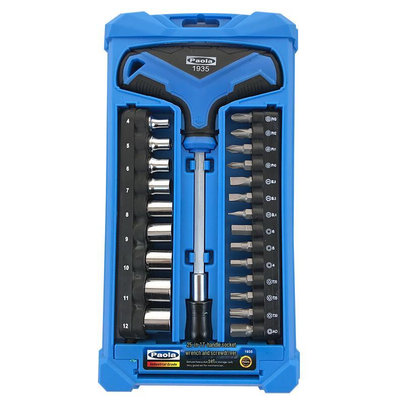 Paola 24-piece Screwdriver & Socket Repair Tool Set Set