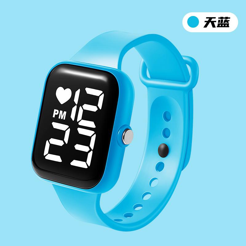 Led Watch Fashion Sports Watch Waterproof Watch Led Electronic Watch Male And Female Student Electronic Watch
