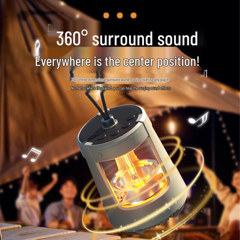 Bach John QD09 Camping Light Bluetooth Speaker (CN version)