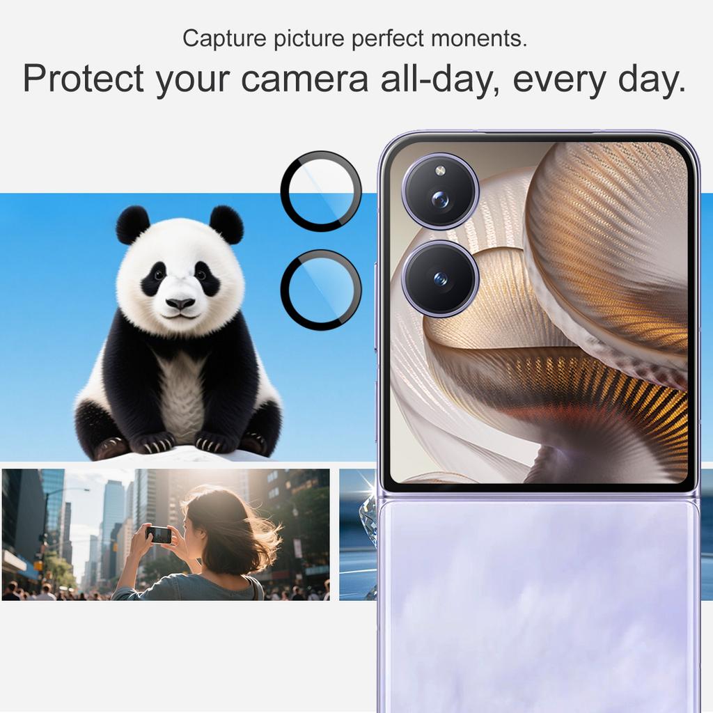 For Xiaomi MI MIX Flip2 5G Glass IMAK High Definition Glass Lens Film Self-positioning Version