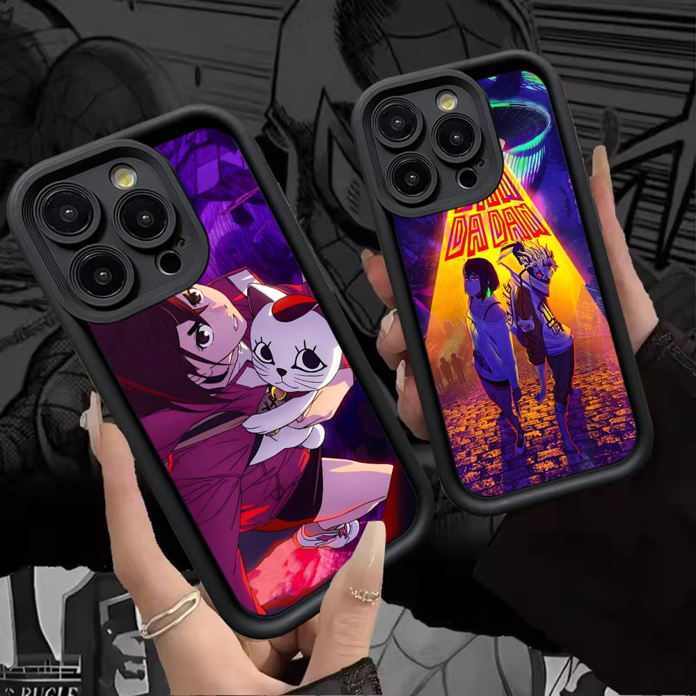 Adventure Anime Dandadan Phone Case For IPhone 17 16 15 14 13 12 11 Pro Max Mini Plus Soft TPU Back Cover