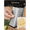 Vierseitige Lebensmittelreibe Multifunktionale Gemüseschneider Käsehobel Ingwer Schneiden