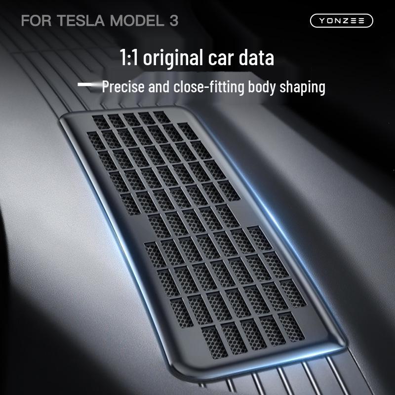 Air Conditioning Intake Vent Cover Filter for Tesla Model 3 Facelift