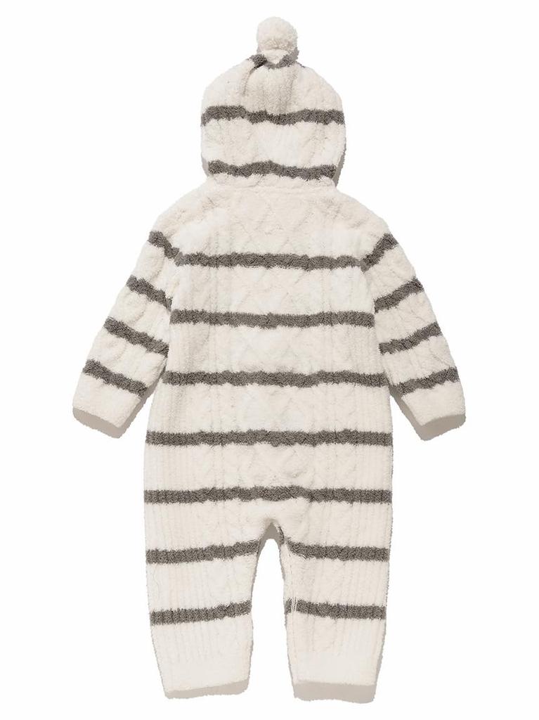 Gelato Pique BABY Baby Moco Ran Border Romper PBNO245418 PNK 70