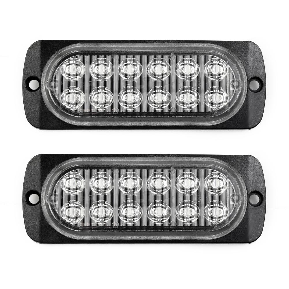 2pcs LED Urgent Light 333mA Accessories Bus Fog Lamp