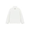 Chaqueta MLB Sherpa de Cuello Alto Cálida Cortavientos Ajustada Chaqueta Unisex Crema 3AFDB0626-50CRS