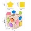 Geometry Shape Toys Puzzles Toy Early Educational Learning for Preschool