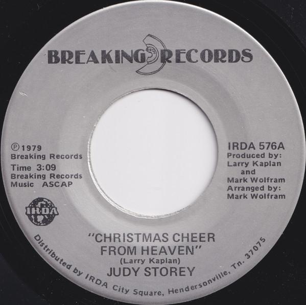 

7inch Record JUDY STOREY - Christmas Cheer From Heaven / I Can IRDA576 BREAKING 1979 US Pop Used